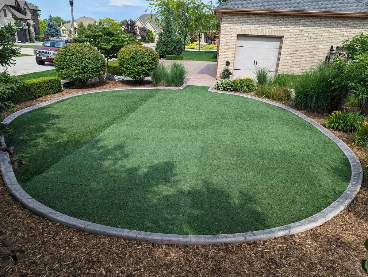 Decorative Stone Garden Upgrade after
