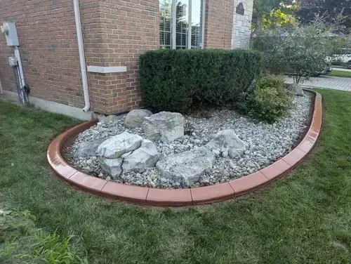 Backyard Garden Border Refresh after