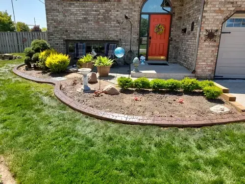 Commercial Property Edging after