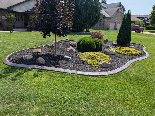 Curbing work 14