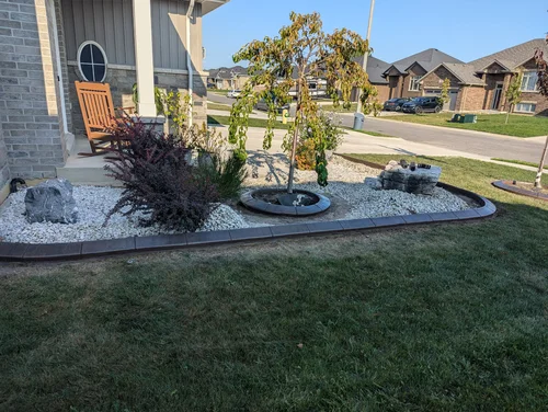 Curbing work 20