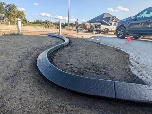 Curbing work 3
